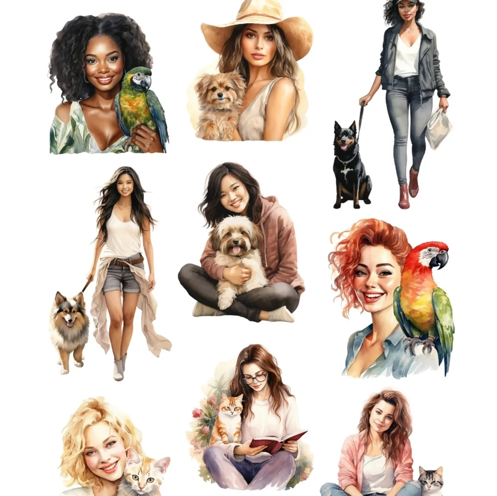 My Lovely Pets Digital Sticker Set